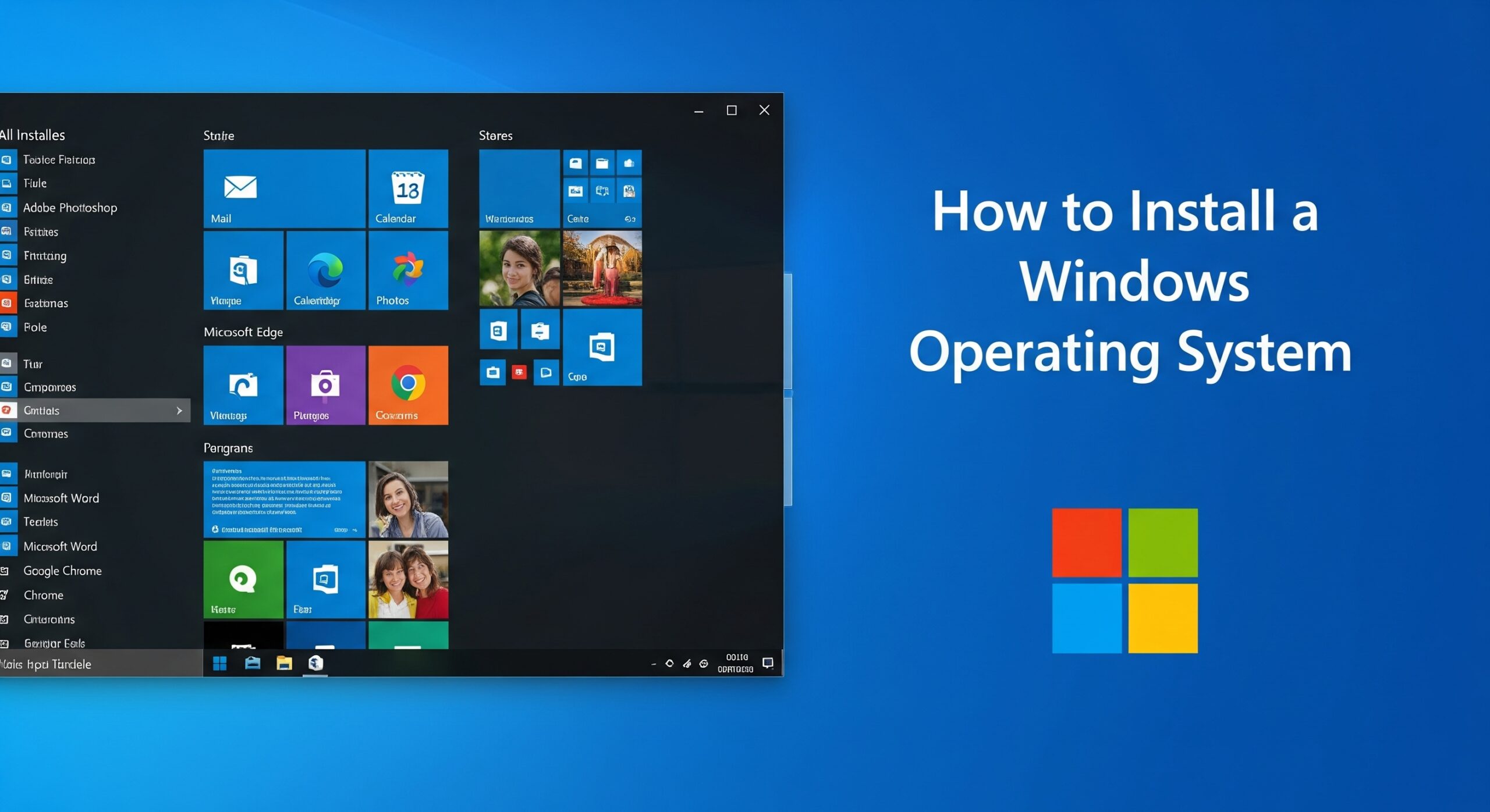 install a windows