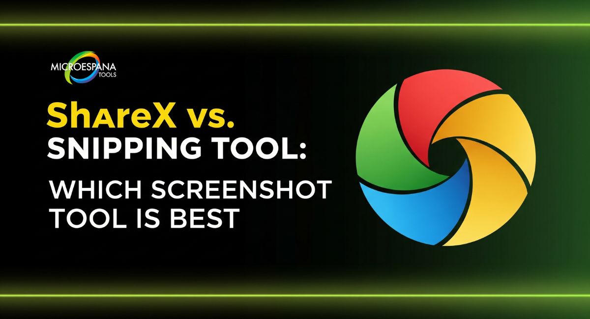 ShareX vs Snipping Tool