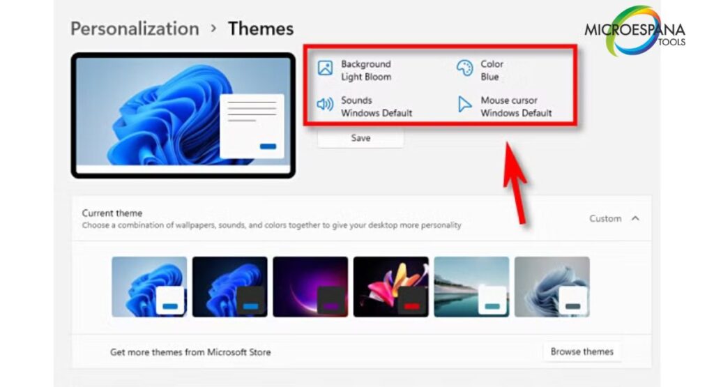 customize windows icons and themes