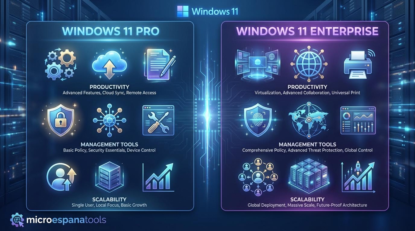 Windows 11 Pro vs Enterprise