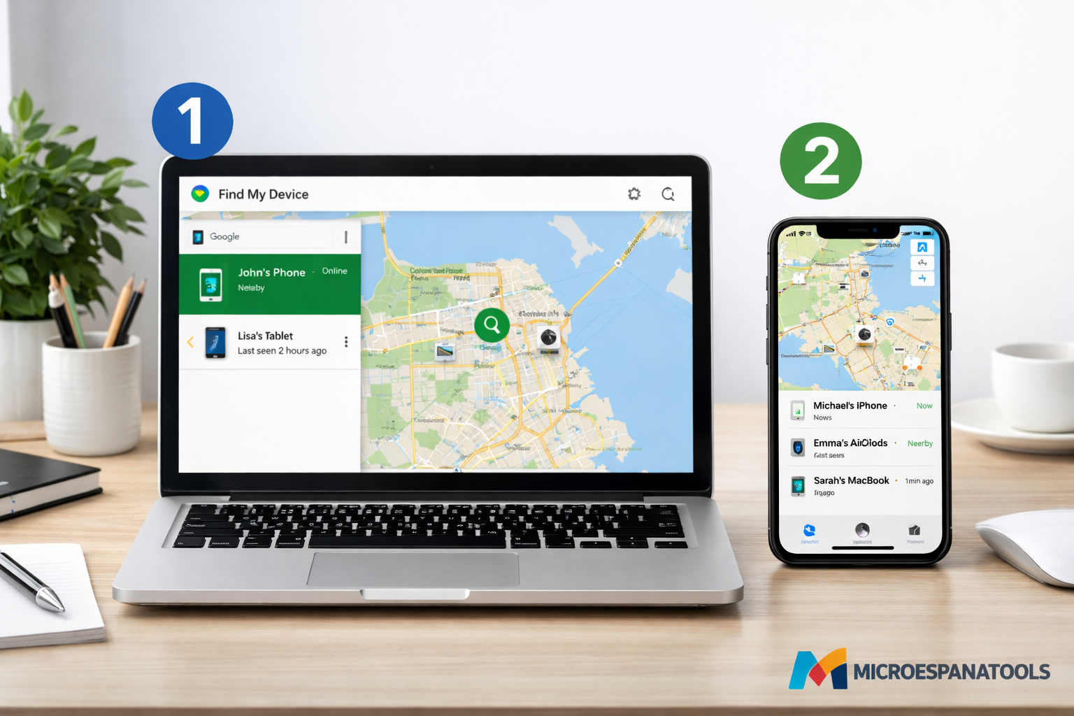 Phone Number or Device Location