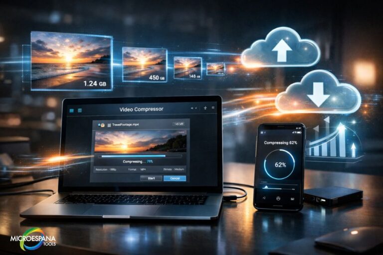 Compress videos for sharing